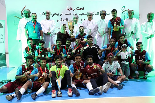 Majan win student futsal tournament 2018